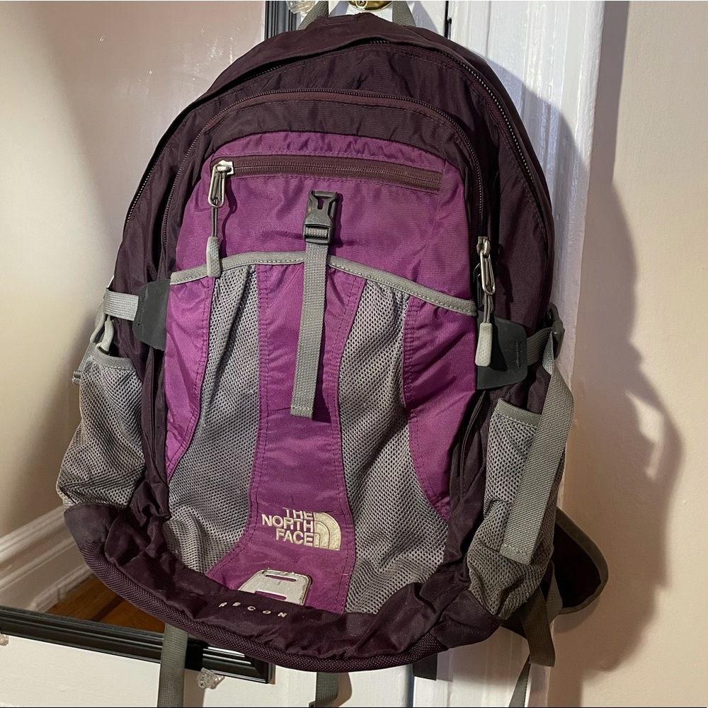 The North Face RECON Purple/Grey Backpack